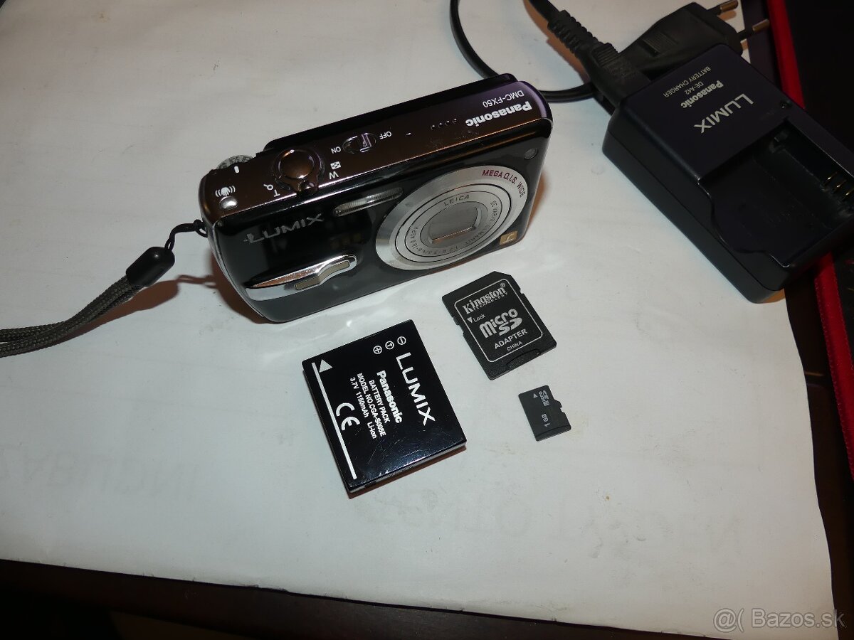 Panasonic Lumix DMC-FX50 - retro, 7,2 Mpx - 5