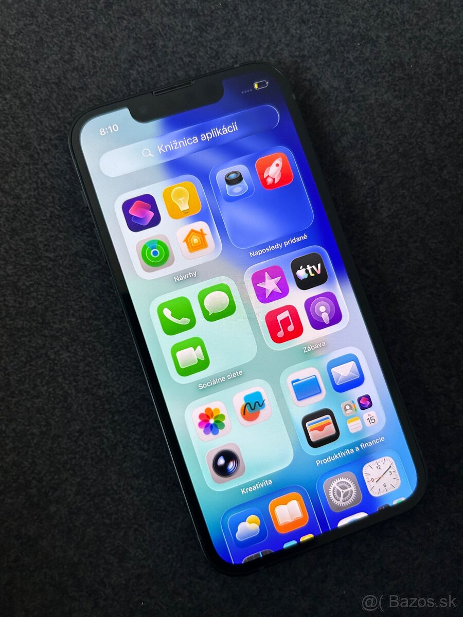 iPhone 13 Mini 128GB midnight - 100% batéria - 5