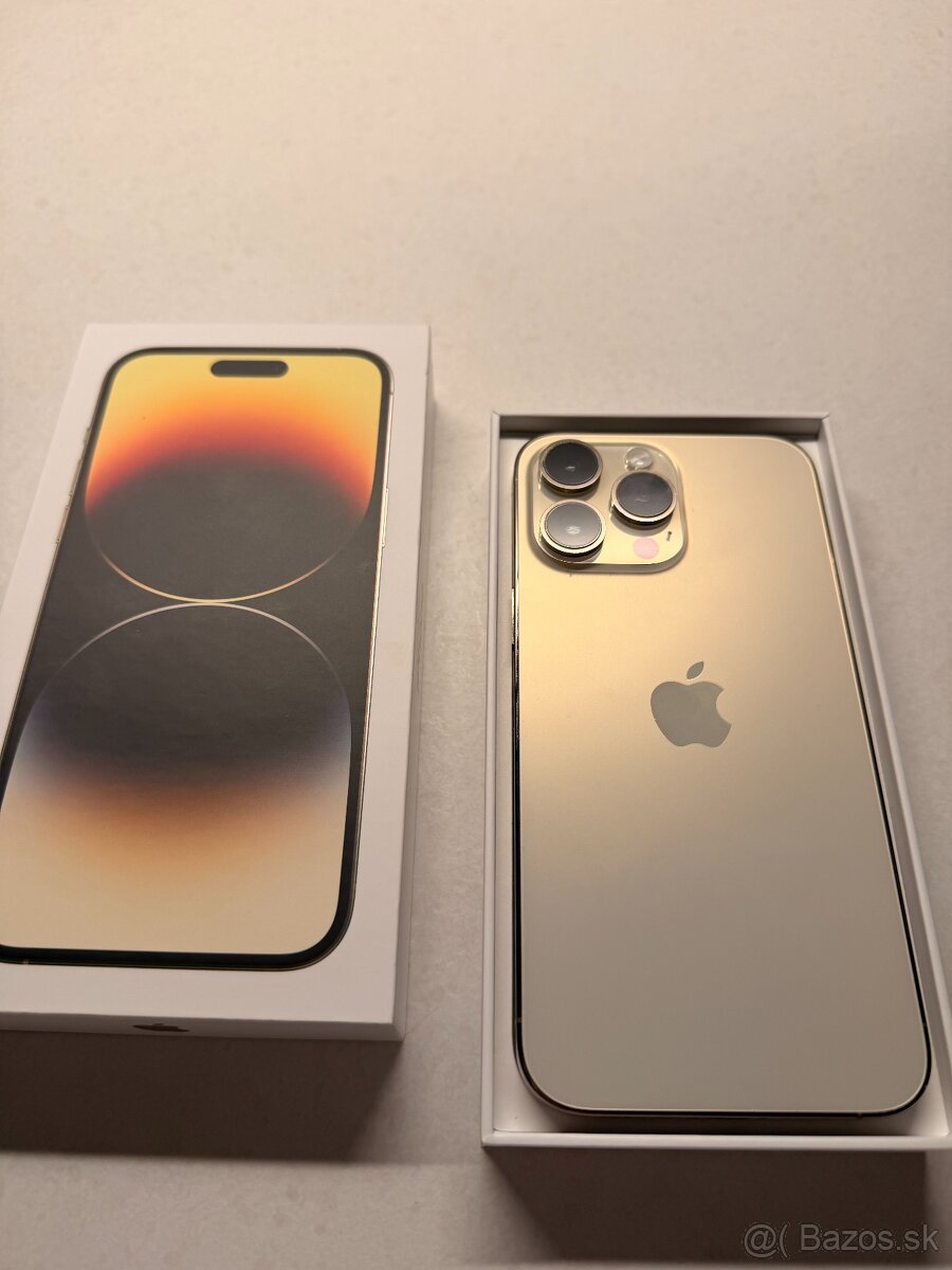 Predám iPhone 14 Pro Max – zlatý, 128 GB - 5