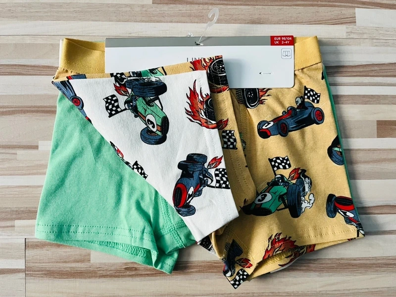 veľ. 98/104 Lindex HOT WHEELS tričká, boxerky - 5