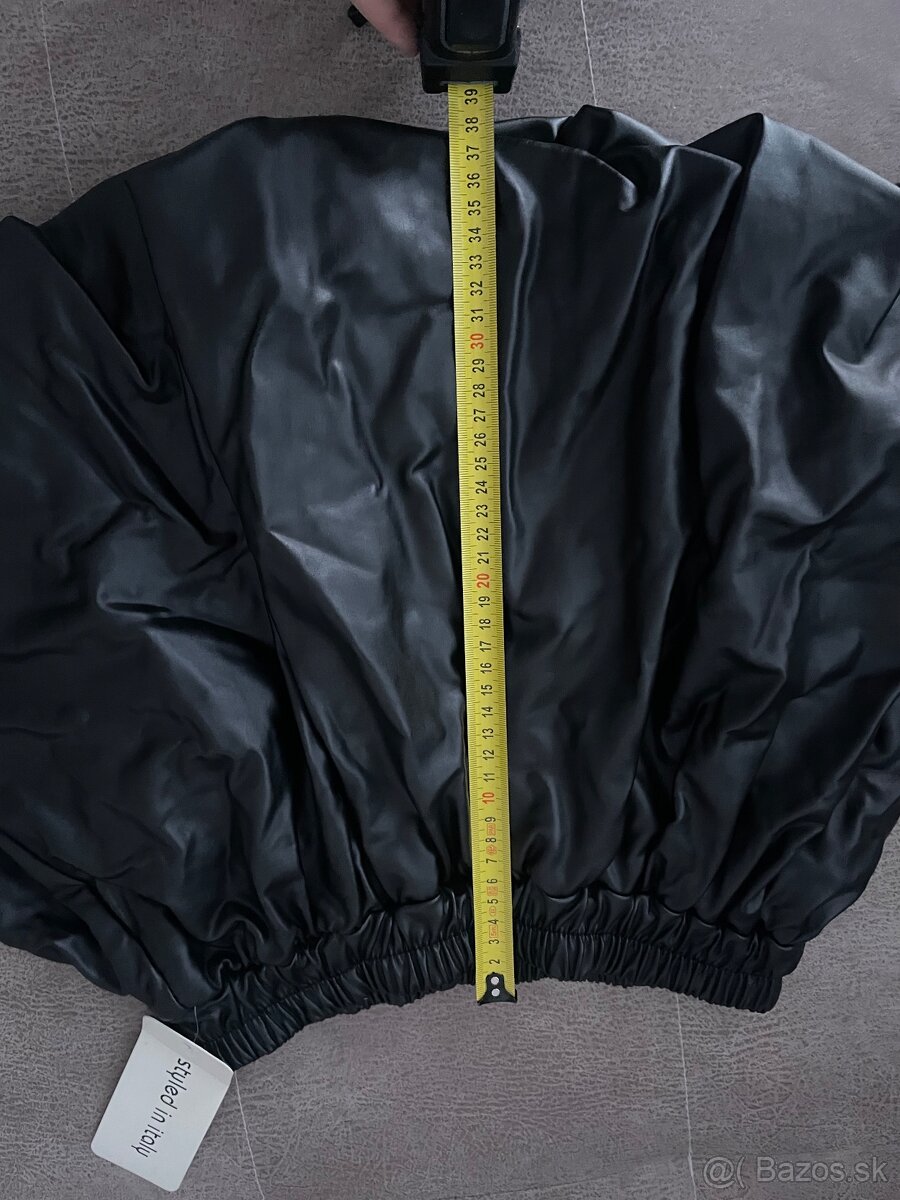 Skort čierna sukňa - 5