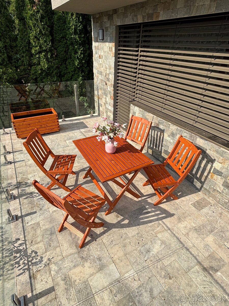 Provensálska terasová súprava pre 4 osoby - 5