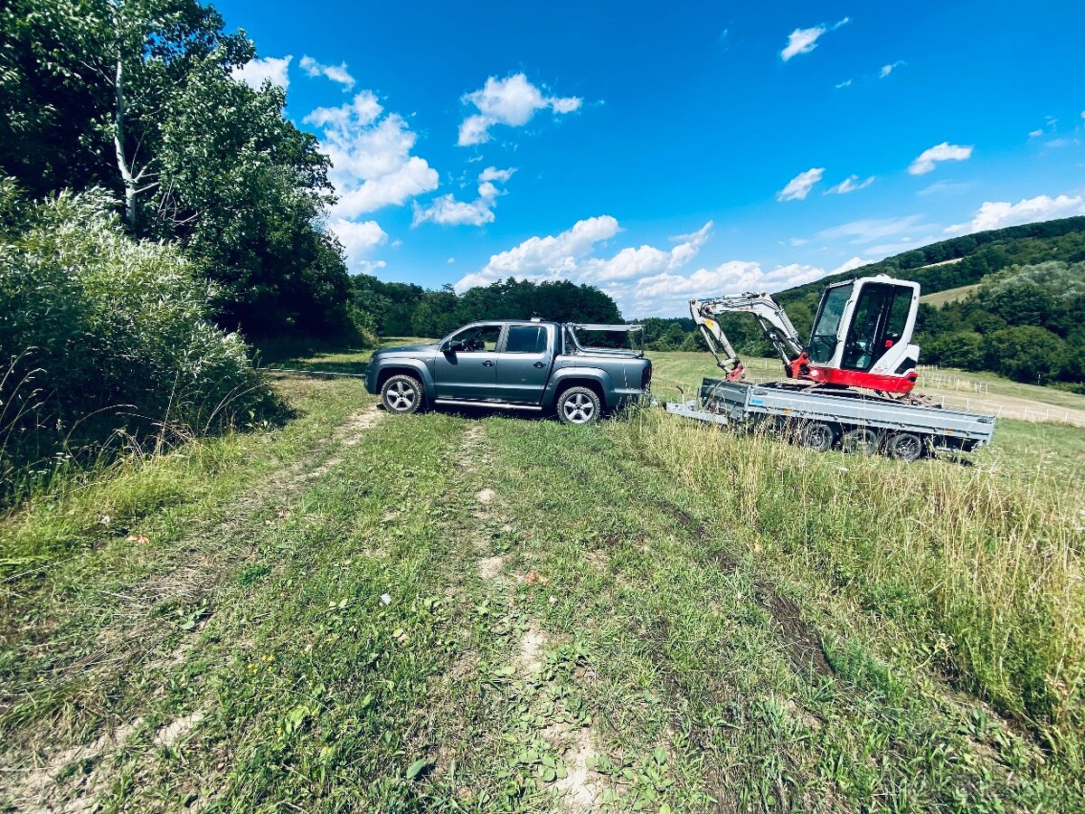 Zemne a vykopove prace pasovym minibagrom - 5