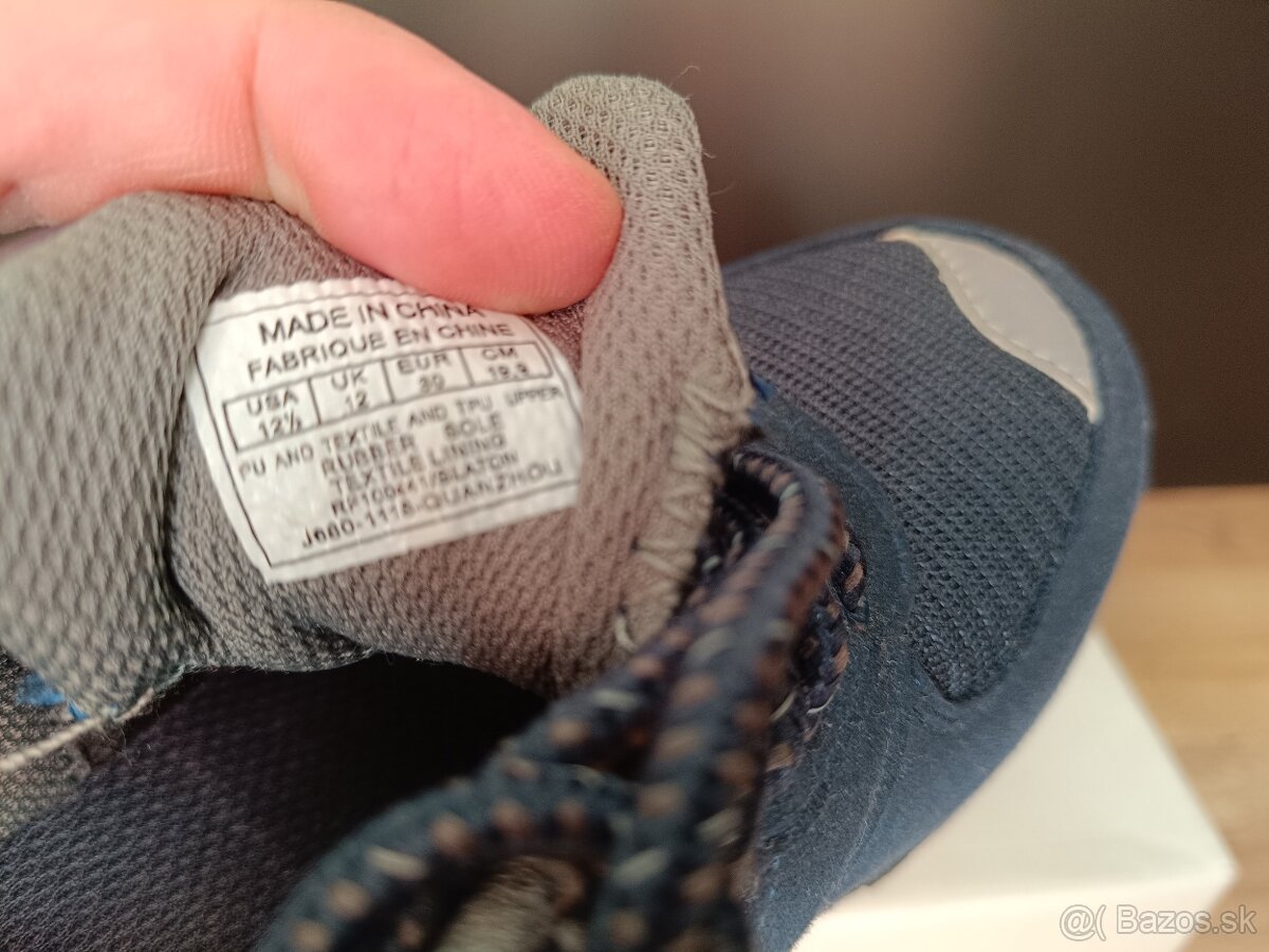 POLO Ralph Lauren detské tenisky /plátené - textil+koža/ - 5
