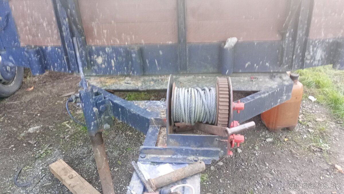 Predám vlečku 9t jedno napravová - 5