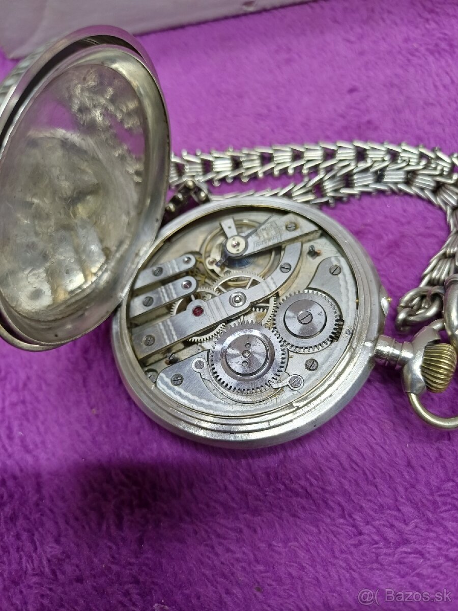 Predám starozitne vreckove hodinky - 5