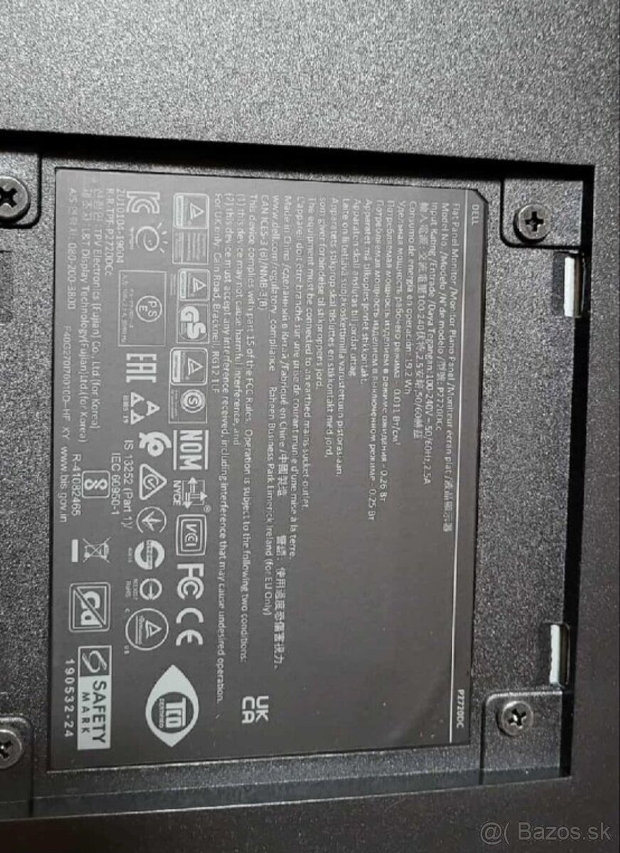 Monitor DELL Professional P2720DC 68,6 cm (27") - 5