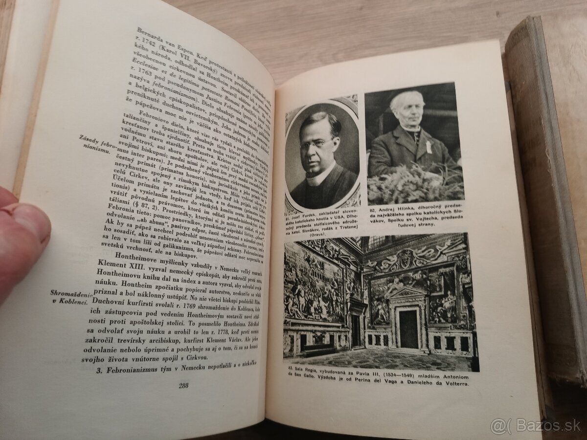 Jozef Špirko : Cirkevné dejiny I.,II., 1943 - 5