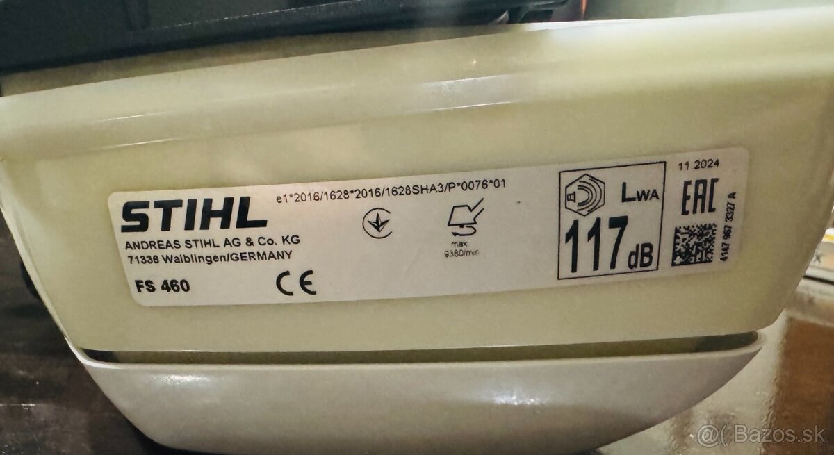 Krovinorez Stihl FS 460 - 5