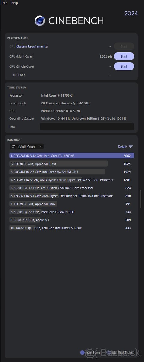 MSI Pro z-790A Wifi DDR5 + Intel i7-14700KF ATX LGA1700 - 5