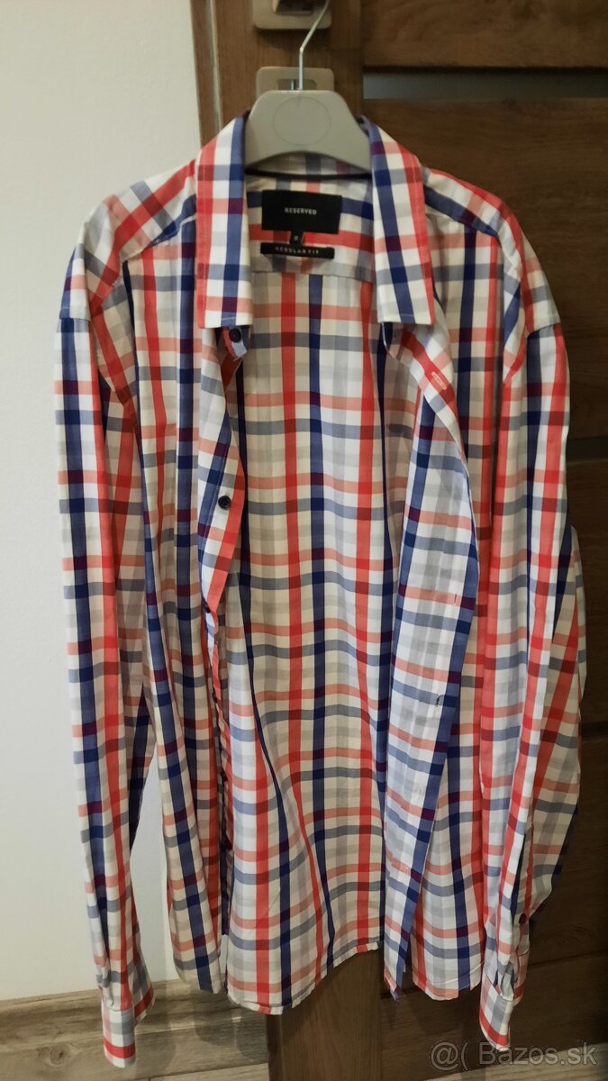 Košeľe chlapčenské rôzne - M a L - 5