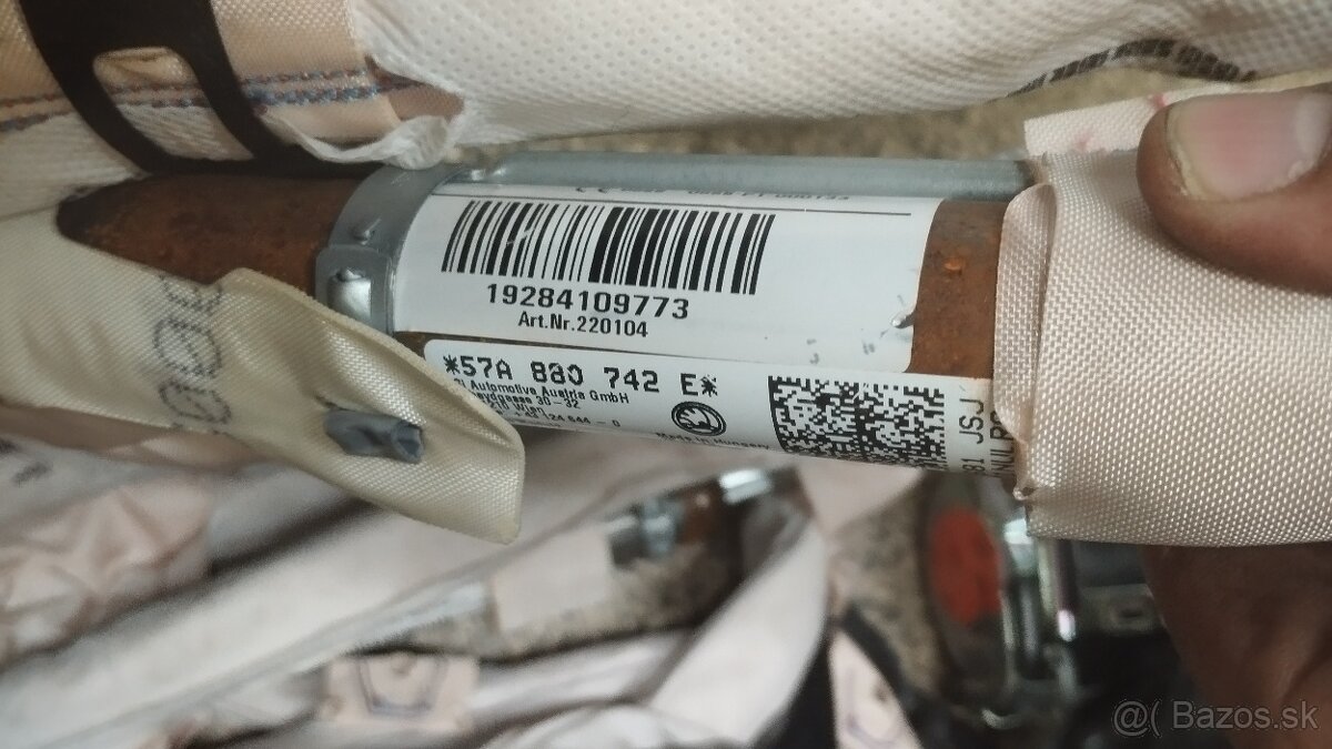 Originální Airbagová sada Škoda Karoq komplet originální - 5