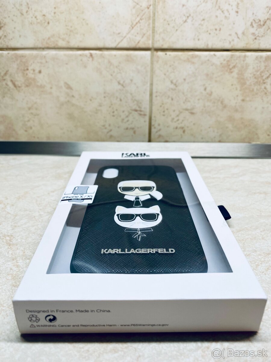 Kryt iPhone X / XS Karl Lagerfeld - 5