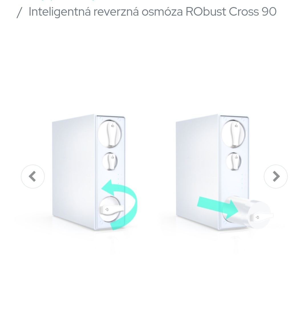 Inteligentná reverzná osmóza RObust CROSS 90 - 5