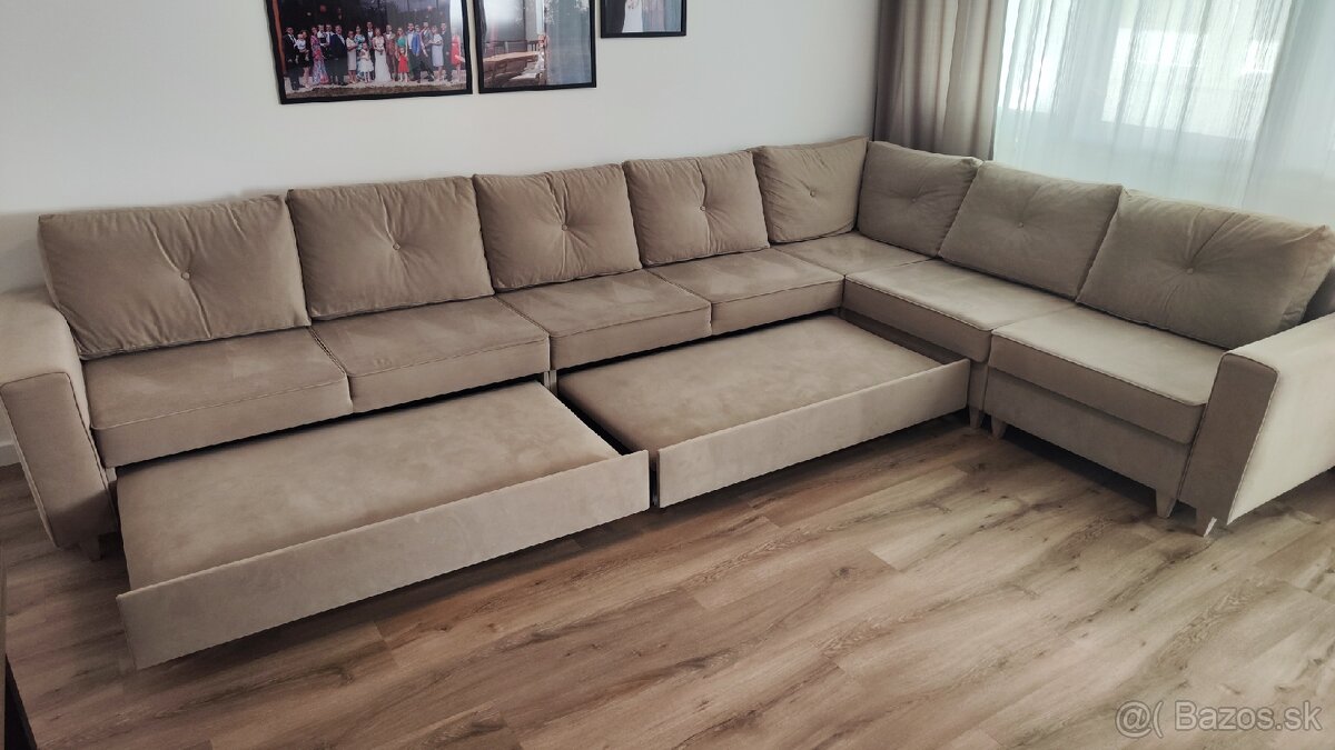 Veľká sdacia súprava tvar L - 5