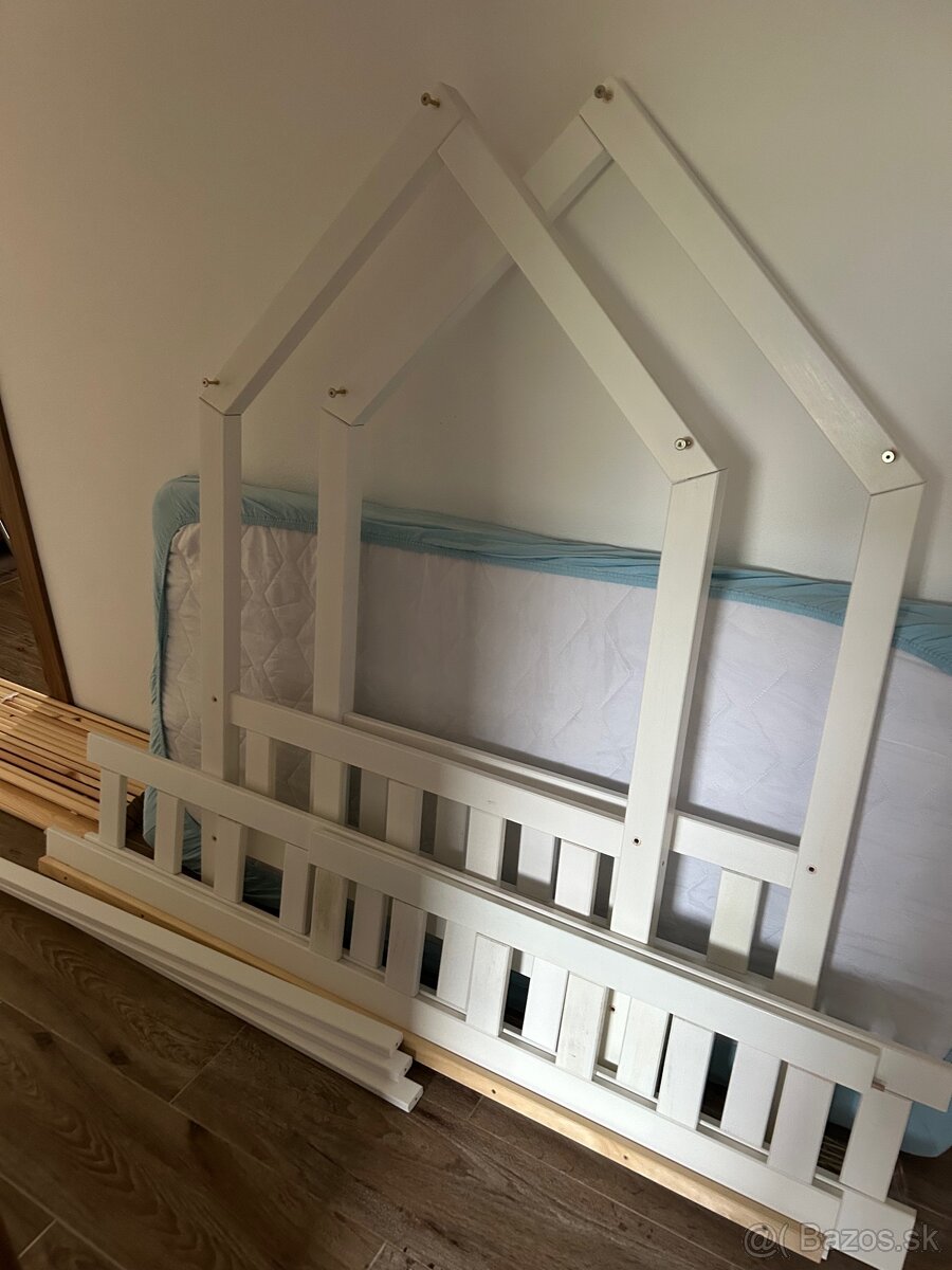 Detsky Postel v tvare domčeka - 5