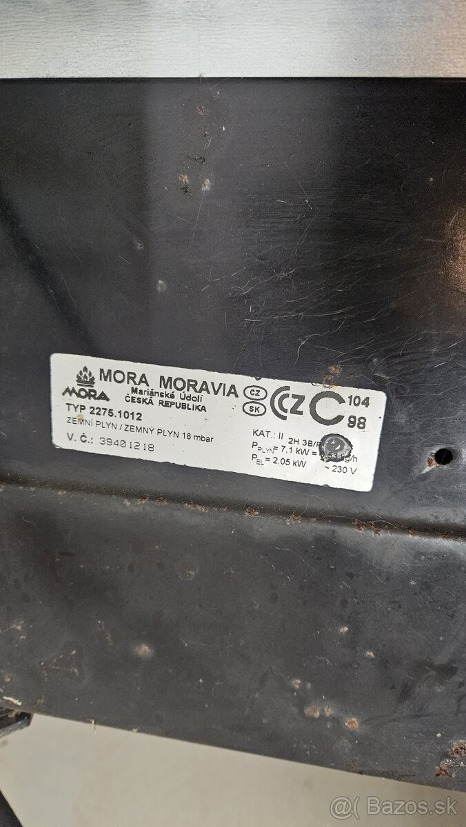 Predam plynovy sporak s elektrickou rurou - 5