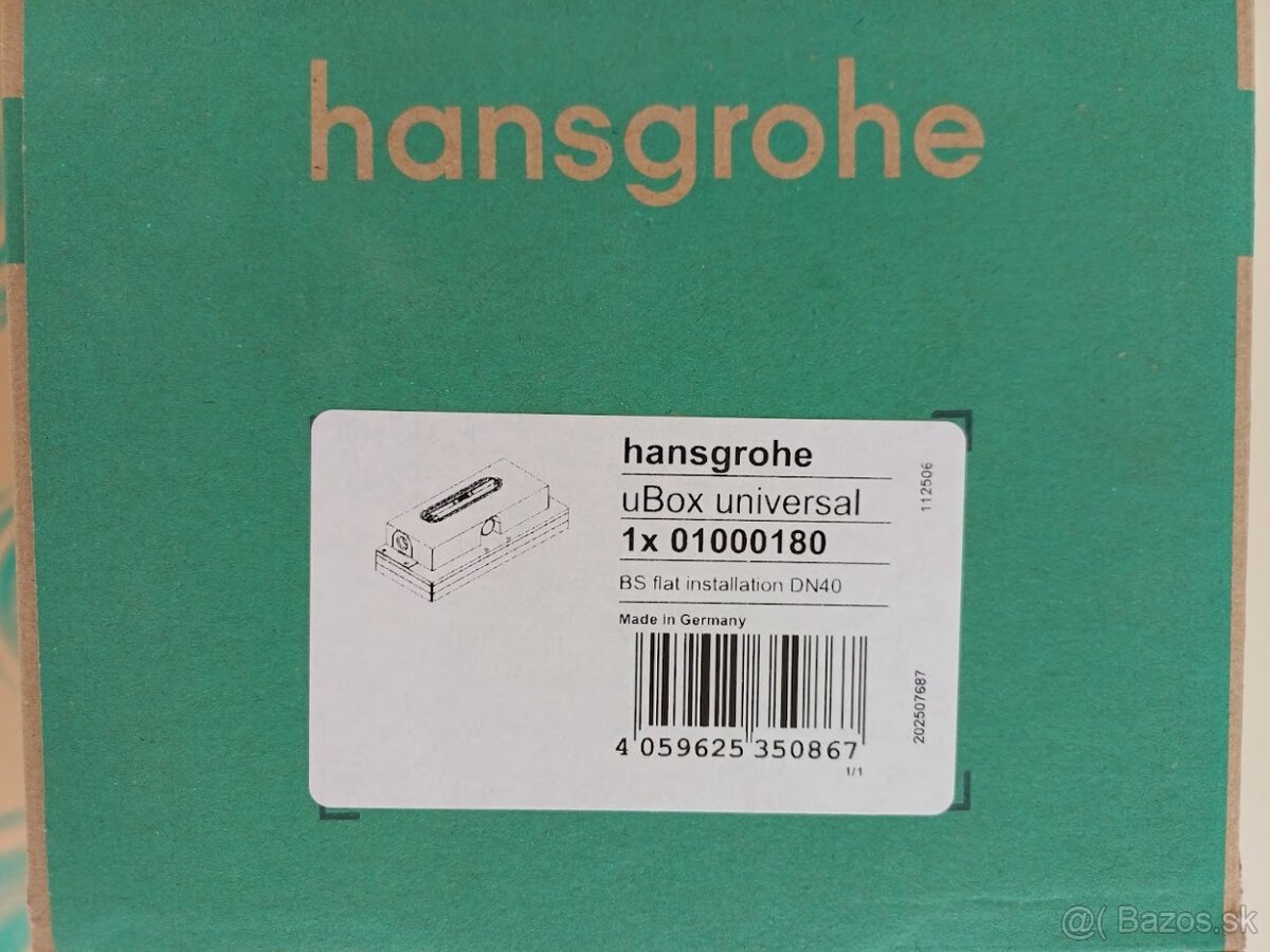 HANSGROHE 700 RAINDRAIN MATCH sprchový žľab a UBOX UNIVERSAL - 5