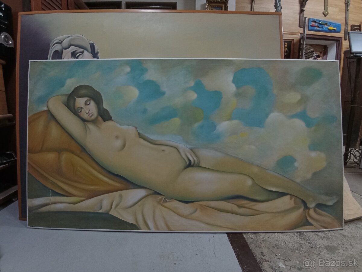 Olejomaľba obraz 101x191cm - 5