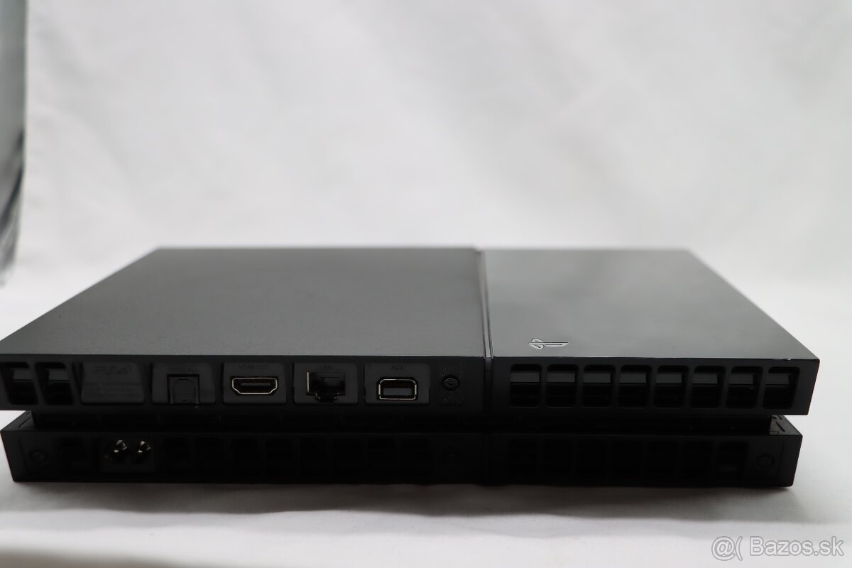 PS4 CUH-1116A + DualShock 4 + napájací kábel - 5