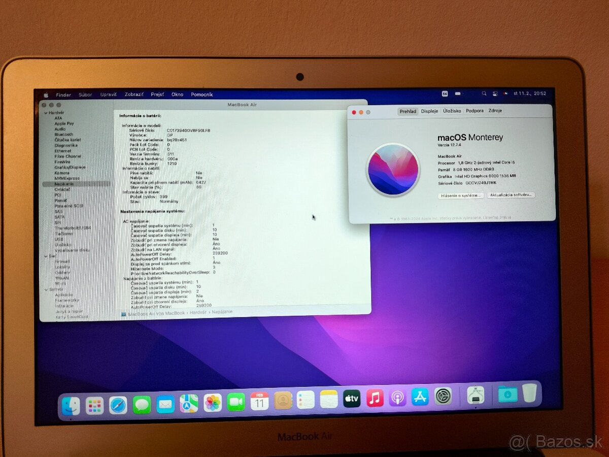 MacBook Air 13 2017 | Core i5 • 8GB • SSD - 5