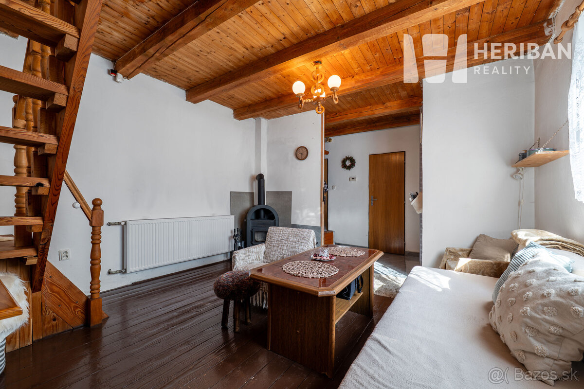 3-izb.murovaná chata,7,6ár.pozemok,Baška, časť Maša - 5