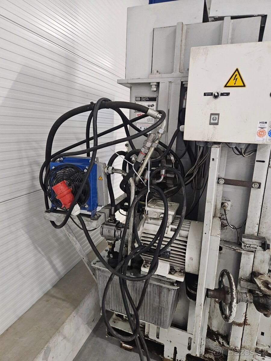 Paketovací lis / lis na papír - lis na odpad HSM 500.1 VL - 5