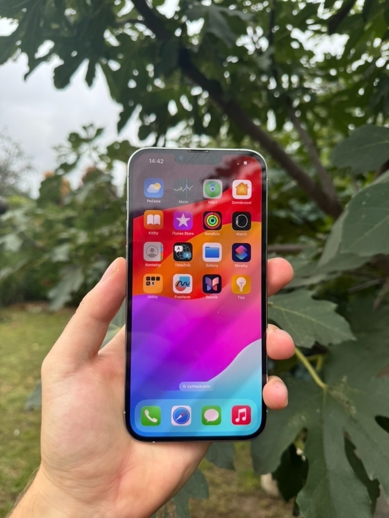 Iphone 13 Pro Max Biely 128GB v krásnom stave BEZ POŠKODENÍ - 5