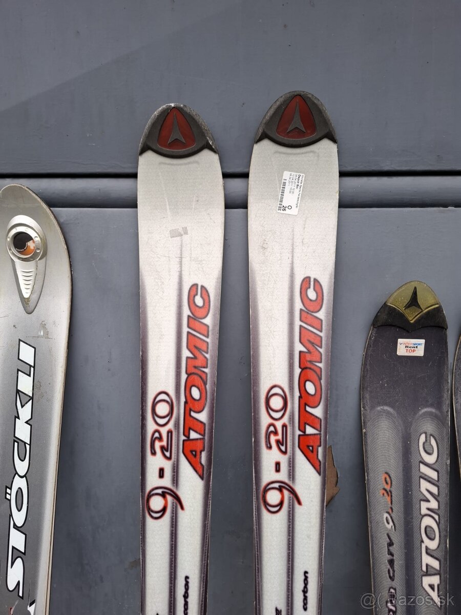 Predám zjazdové lyže Stockli, Atomic - 5