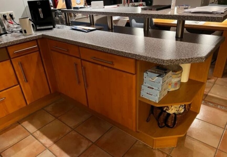 Kuchyně olše masiv se spotřebiči,5891 - 5