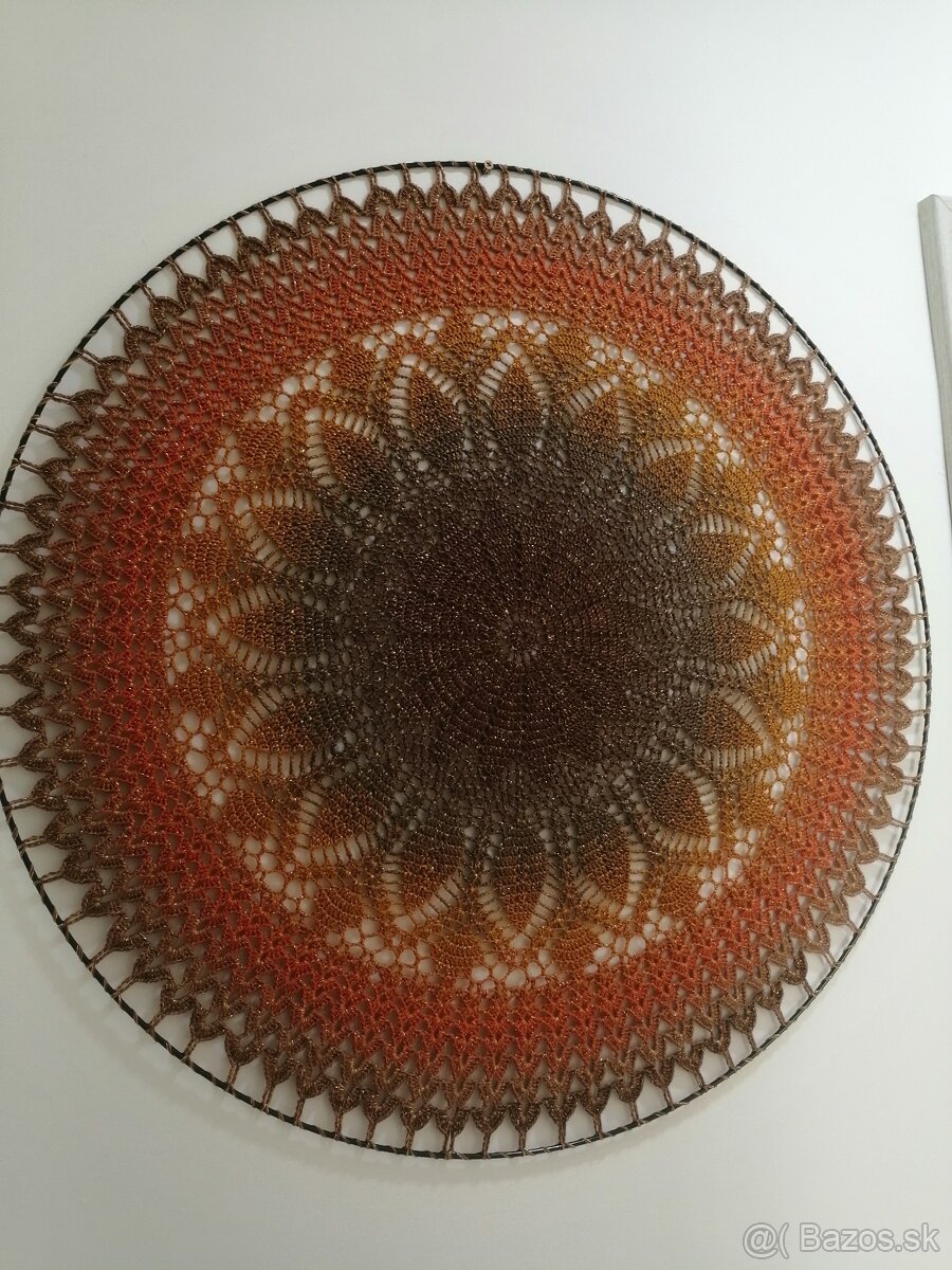 Hačkovaná mandala 1 - 5