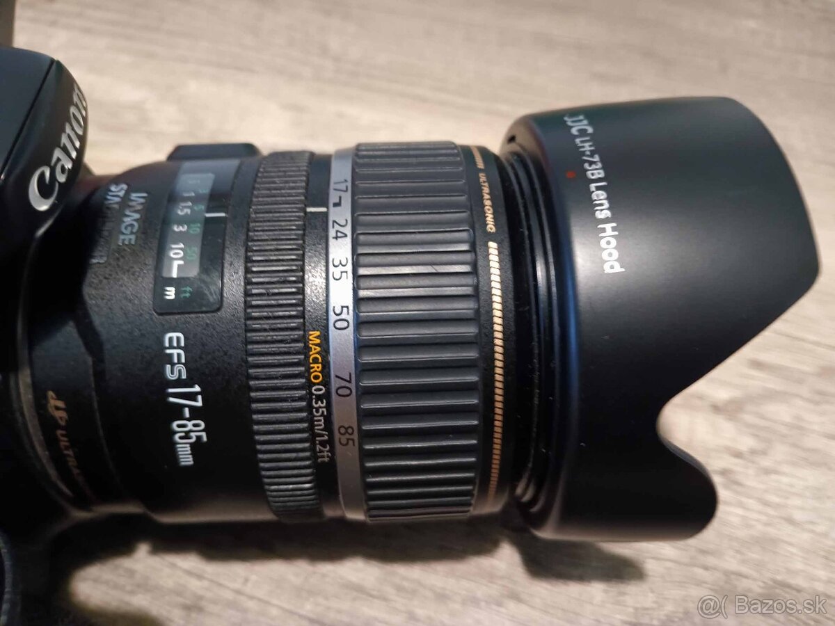 Predám Canon EOS 70D + obj. + prísl. - 5