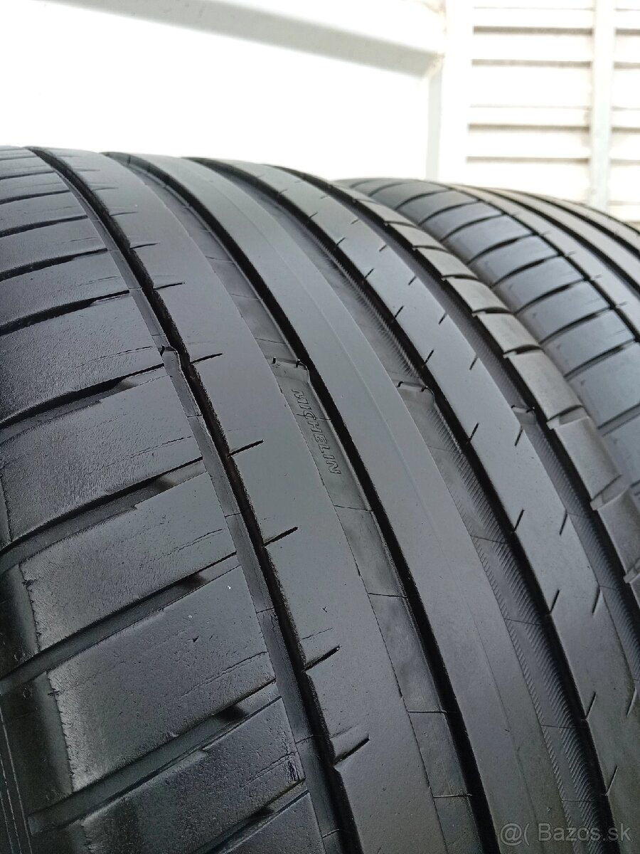 2 zánovné letné pneumatiky 255/40R21 - 5