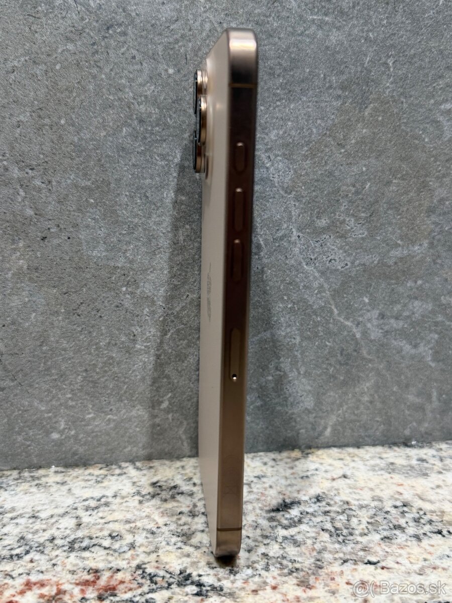 Nový iPhone 16 Pro MAX 256gb Desert Titanium 100%batéria - 5