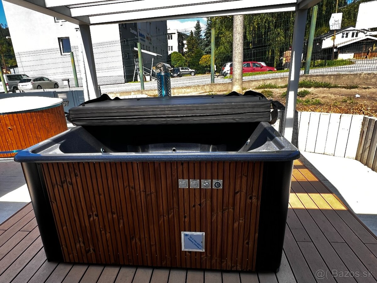 Luxusná kúpacia kaďa na drevo - 5