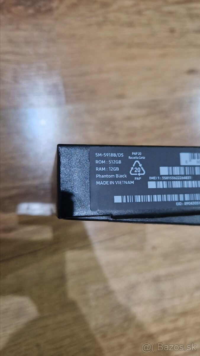 Predám Samsung S23 Ultra 512GB - 5