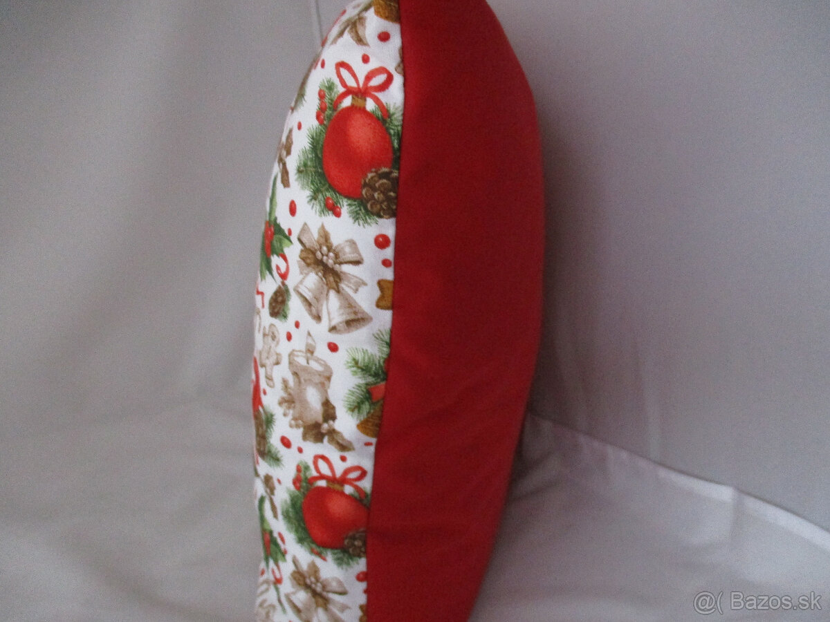 Vianočná obliečka a vrecko v rovnakom dekore - 5
