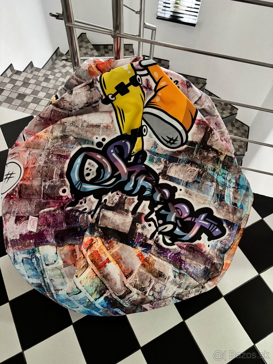 Sedací vak Graffiti - 5