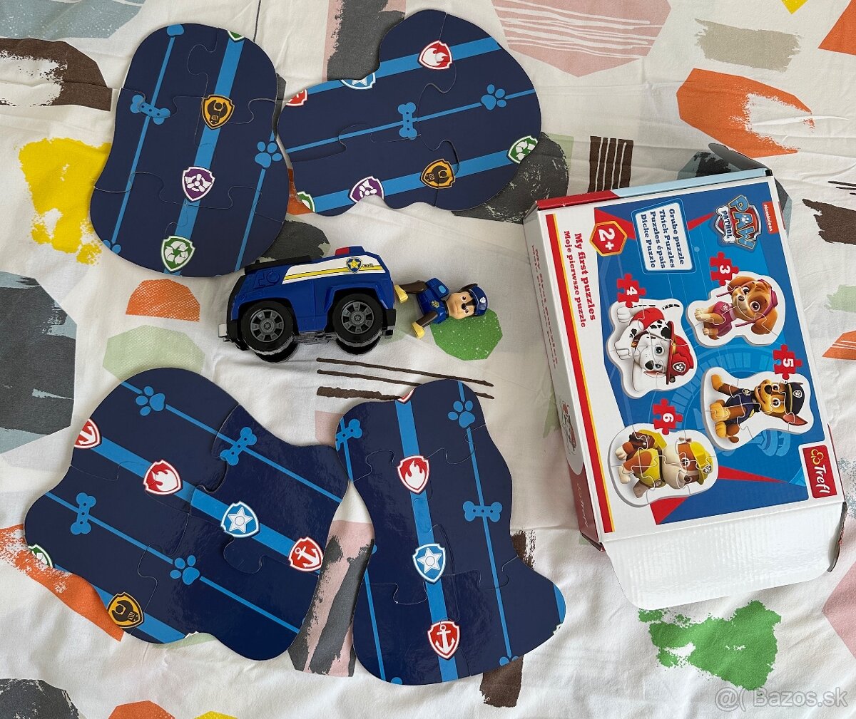 PUZZLE a AUTO z Paw Patroly len za 10EUR - 5