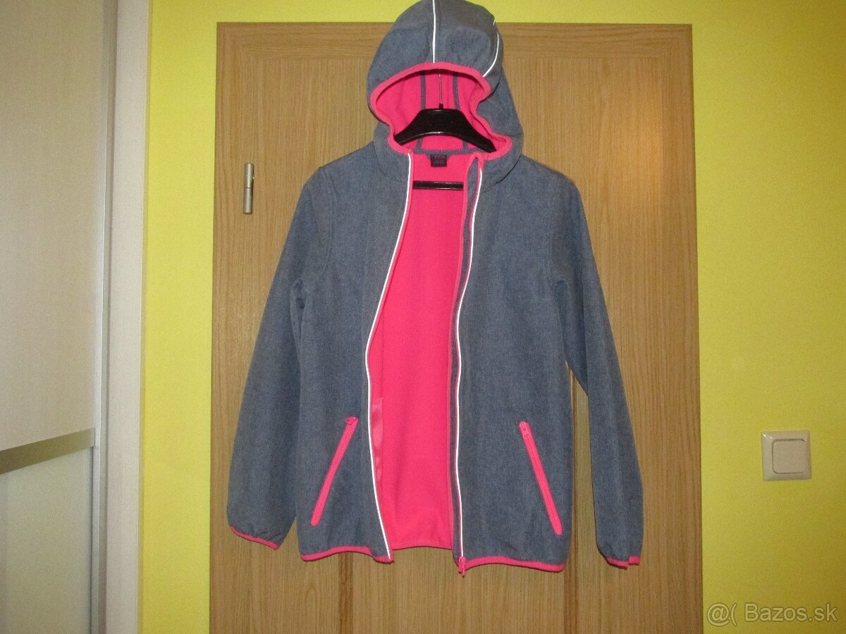 dievčenská softshellová bunda v. 146/152 - 5