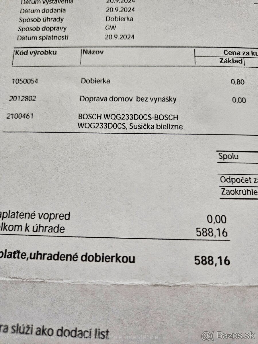 Sušička bielizne Bosch - 5