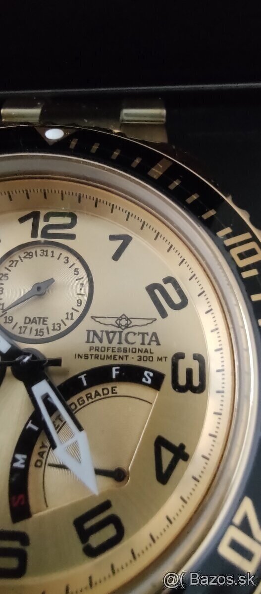 USA Hodinky Invicta 300 m vodotesné, otočné - 5