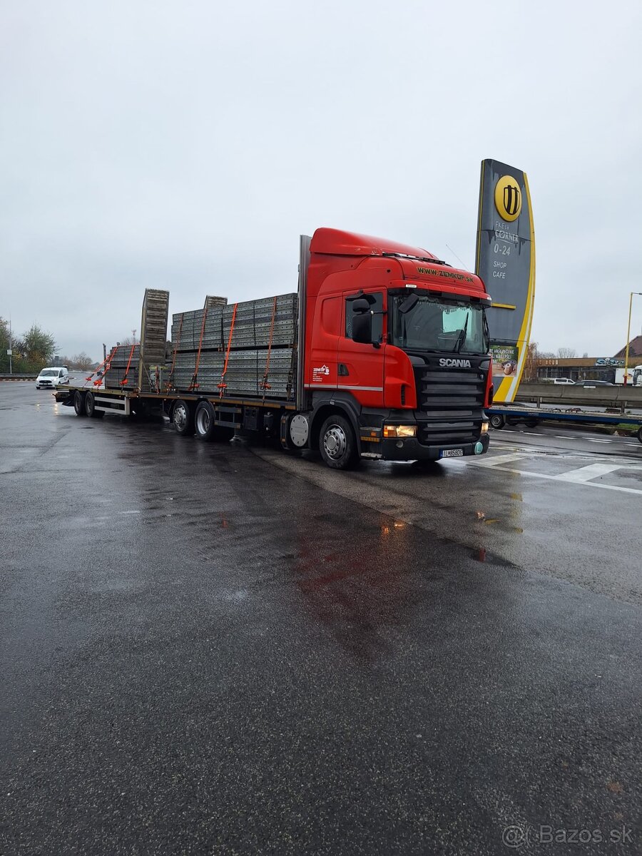 Preprava strojov podvalníkom ,odťah ,preprava tovaru - 5