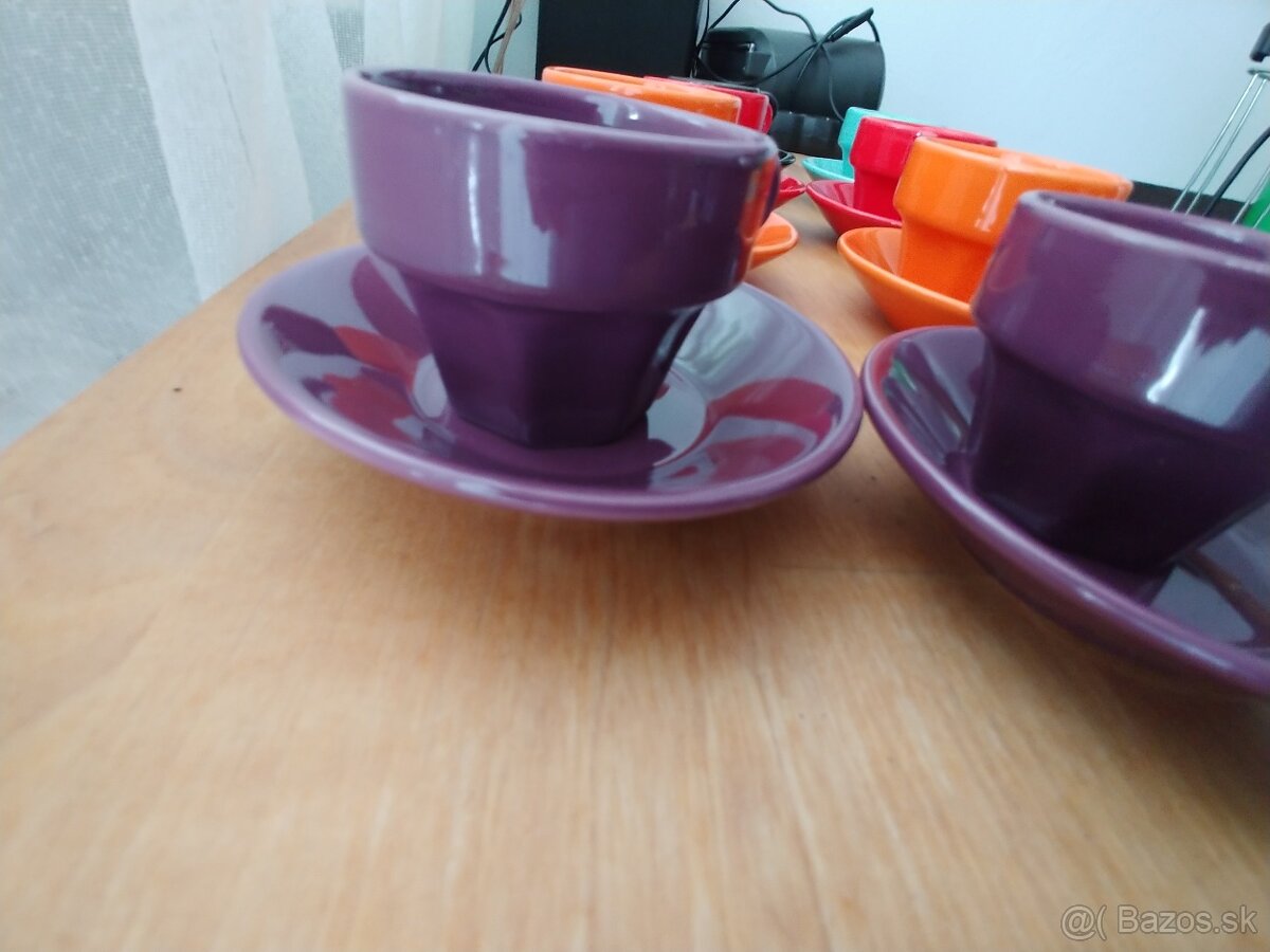 Salky na kavu, porcelan, objem salok 80 cl - 5