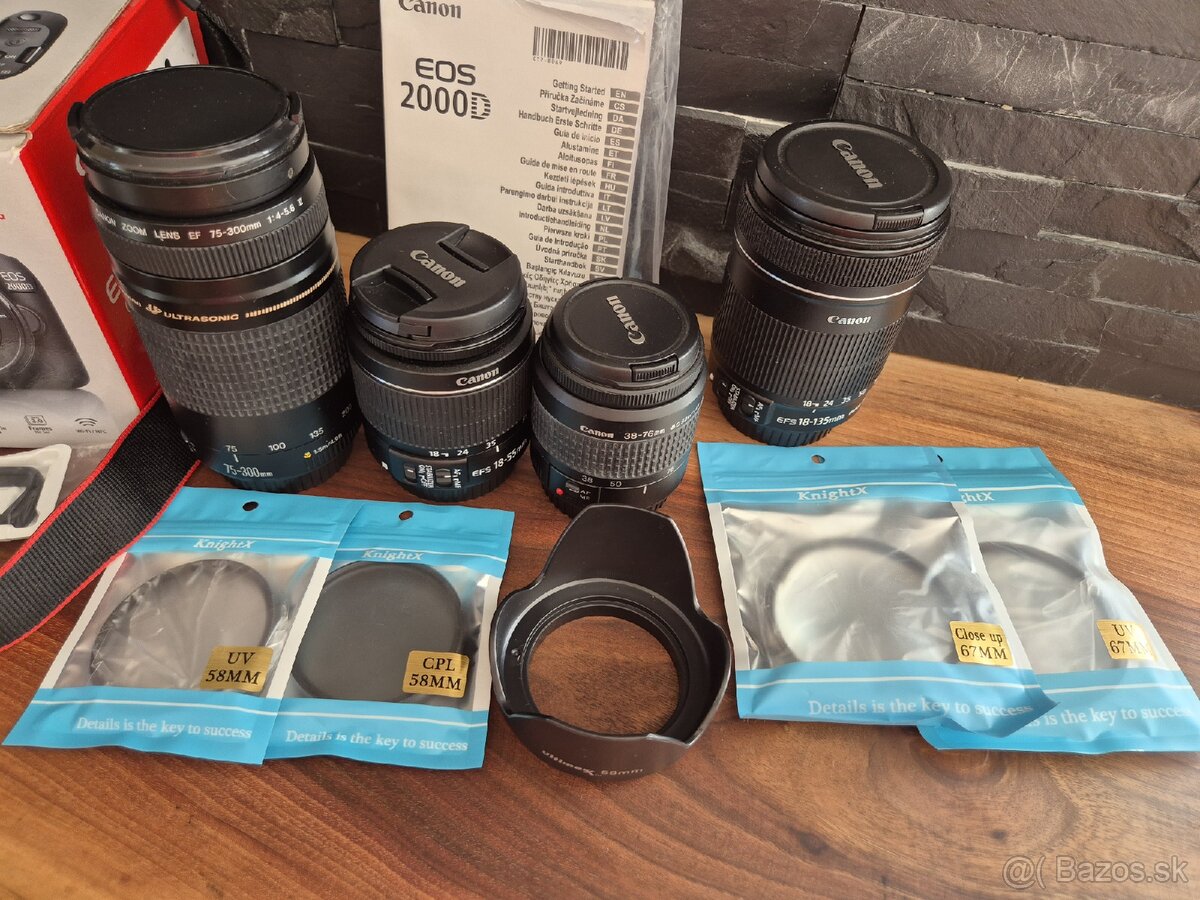 Fotoaparát Canon s príslušenstvom - 5