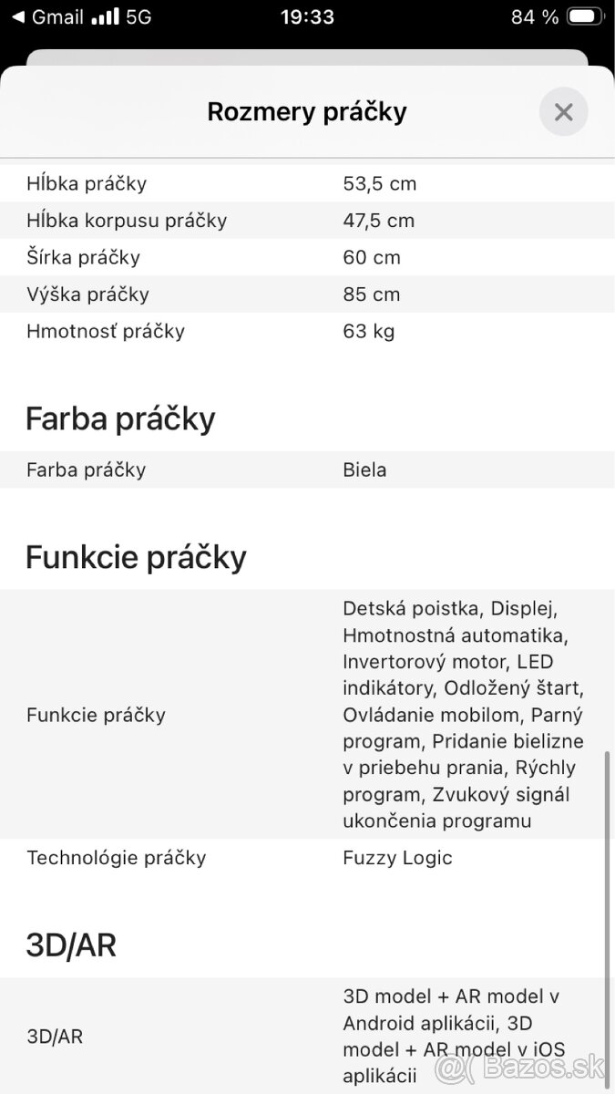 Práčka so sušičkou LG ešte rok záruka - 5
