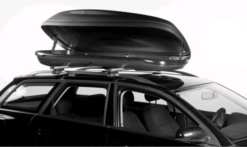 Veľký strešný box Hapro Carver 6.5 + nosice(priečniky) - 5