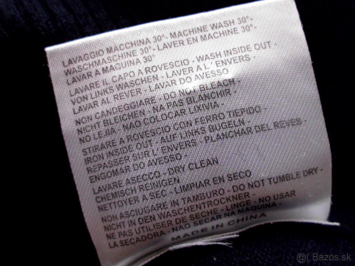 Gaudí pánsky sveter tmavodrý L - 5