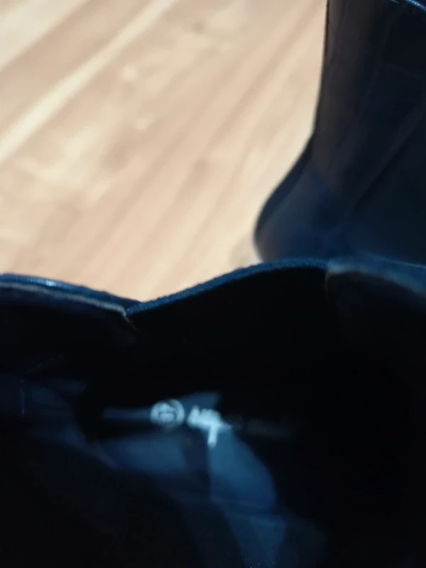 Tmavomodré vysoké tenisky - 5