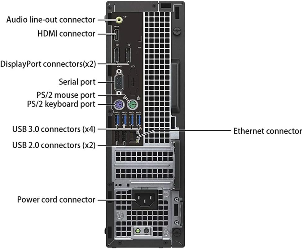 DELL 5040 SFF i3-6098P, 8GB RAM, 128GB SSD, DVD-RW, W11 Pro - 5